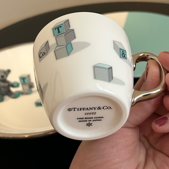 Tiffany & Co. Bear and Block 3 Piece China Set (New in Box) - Picture 4 of 8